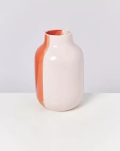 Motel a Miio Vasen>Nuno Vase L Half Coral Rose
