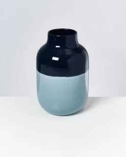 Motel a Miio Vasen>Nuno Vase L Navy Hellblau