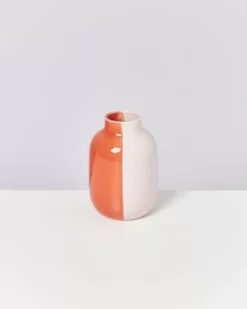 Motel a Miio Nuno M>Nuno Vase M Half Coral Rose