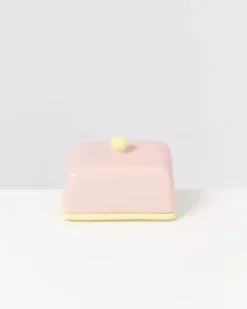Motel a Miio Butterdosen>Seia Butterdose Rosa Gelb