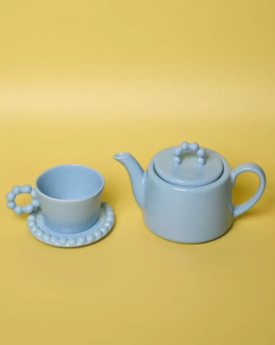 Motel a Miio Tassen & Becher>Seia Tasse Flor Hellblau