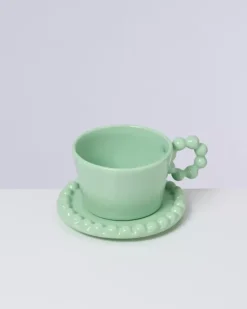 Motel a Miio Untertassen>Seia Untertasse Flor Matcha