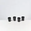 Motel a Miio 4 Teilige Sets>Turmalina 4Er Set Espressobecher Schwarz