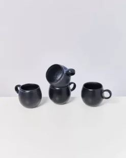 Motel a Miio Tassen & Becher>Turmalina 4Er Set Tasse Klein Schwarz