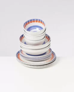 Motel a Miio 16 Teilige Sets>Verao Blau Orange - 16 Teiliges Set